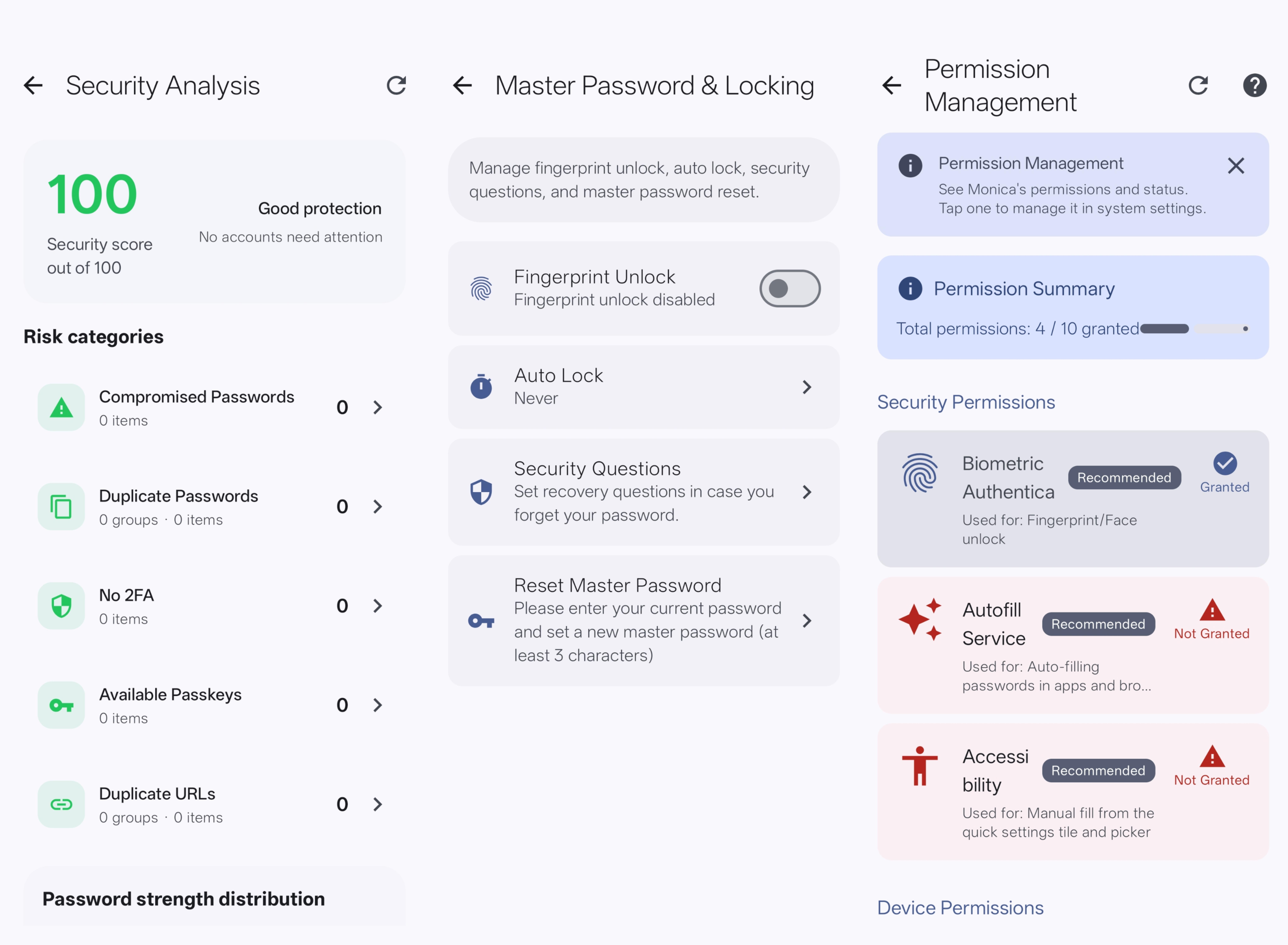 Security Options
